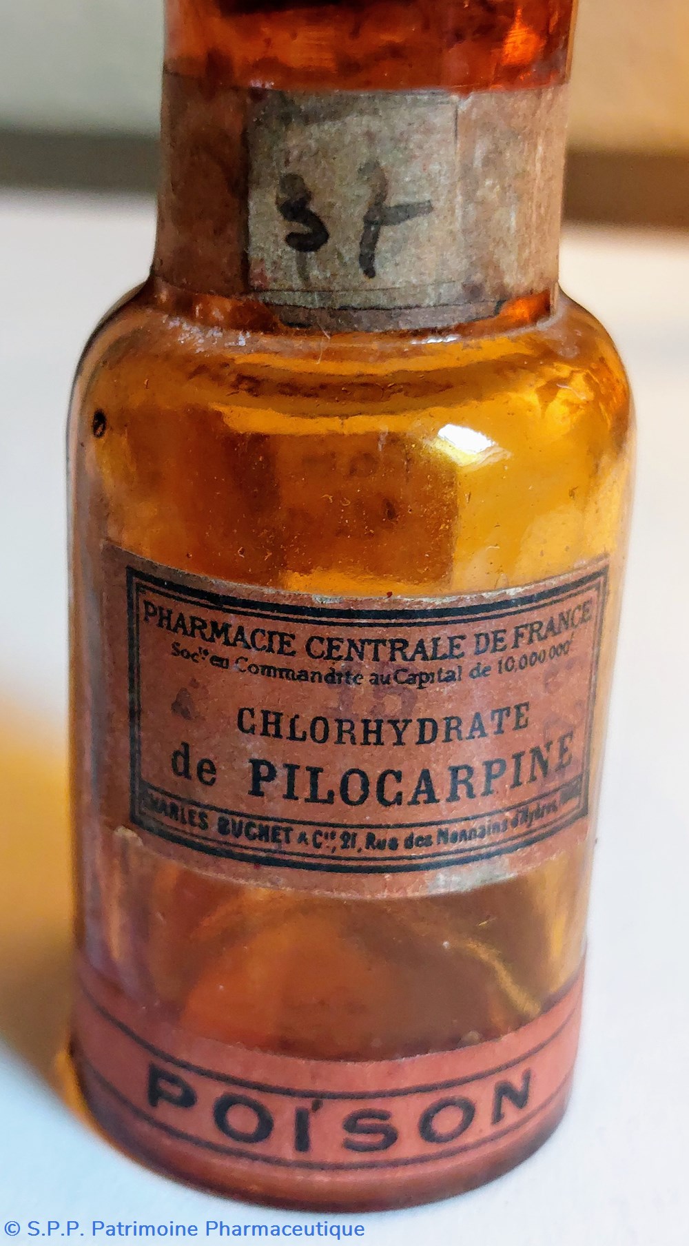 science pharmacie flacon 7 5 cm chlorhydrate de pilocarpine
