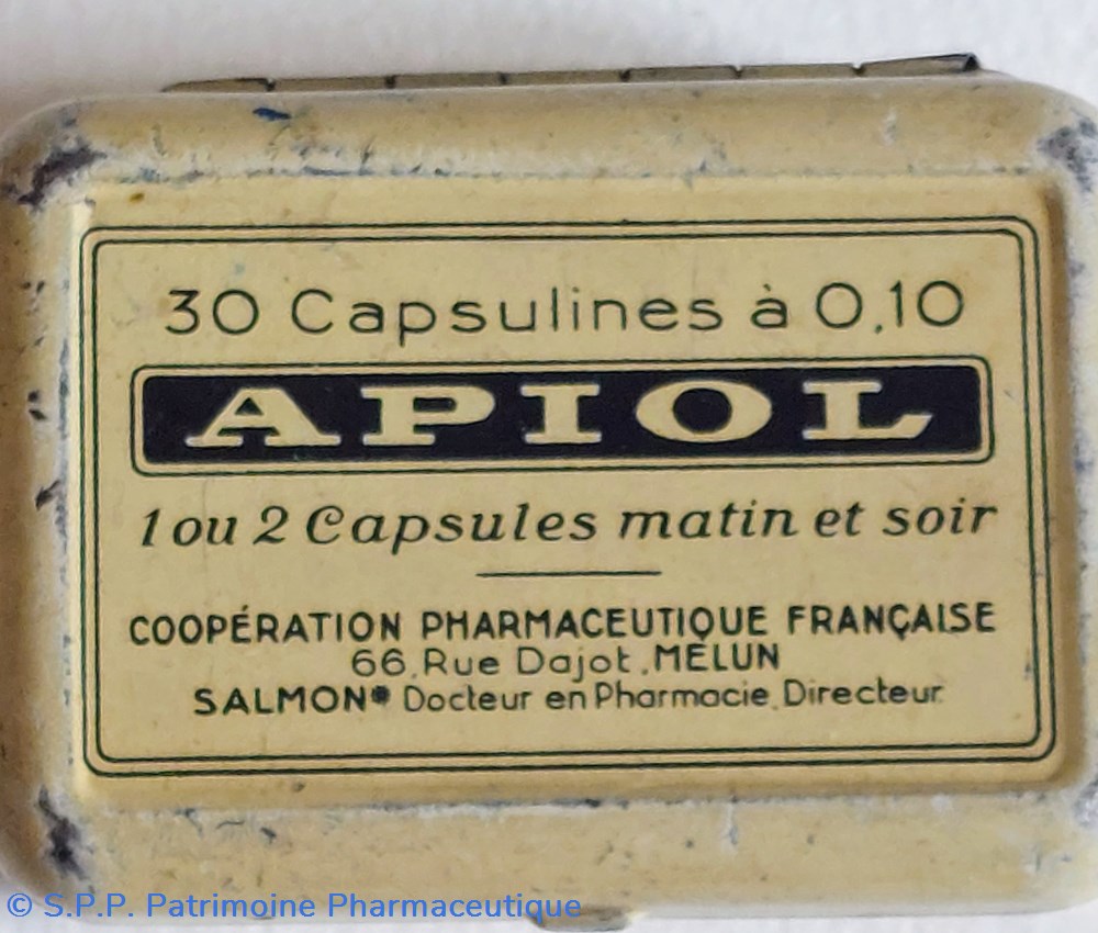 science apiol capsulines