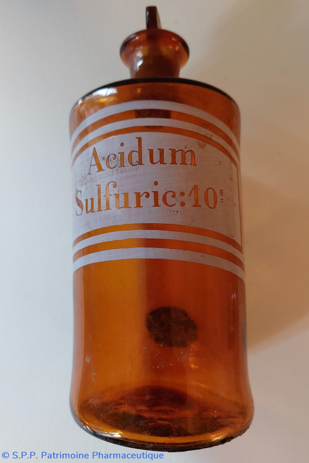 science pharmacie acidum sulfuric 10 flacon verre ambre
