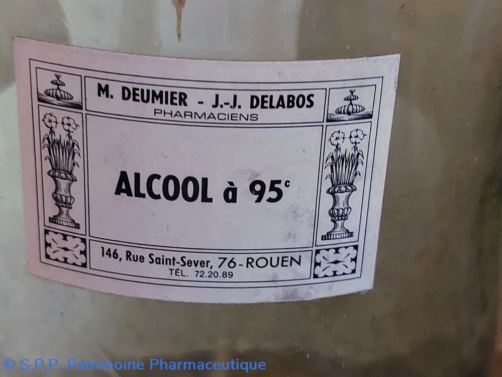 science 33 grande bouteille de pharmacie en verre