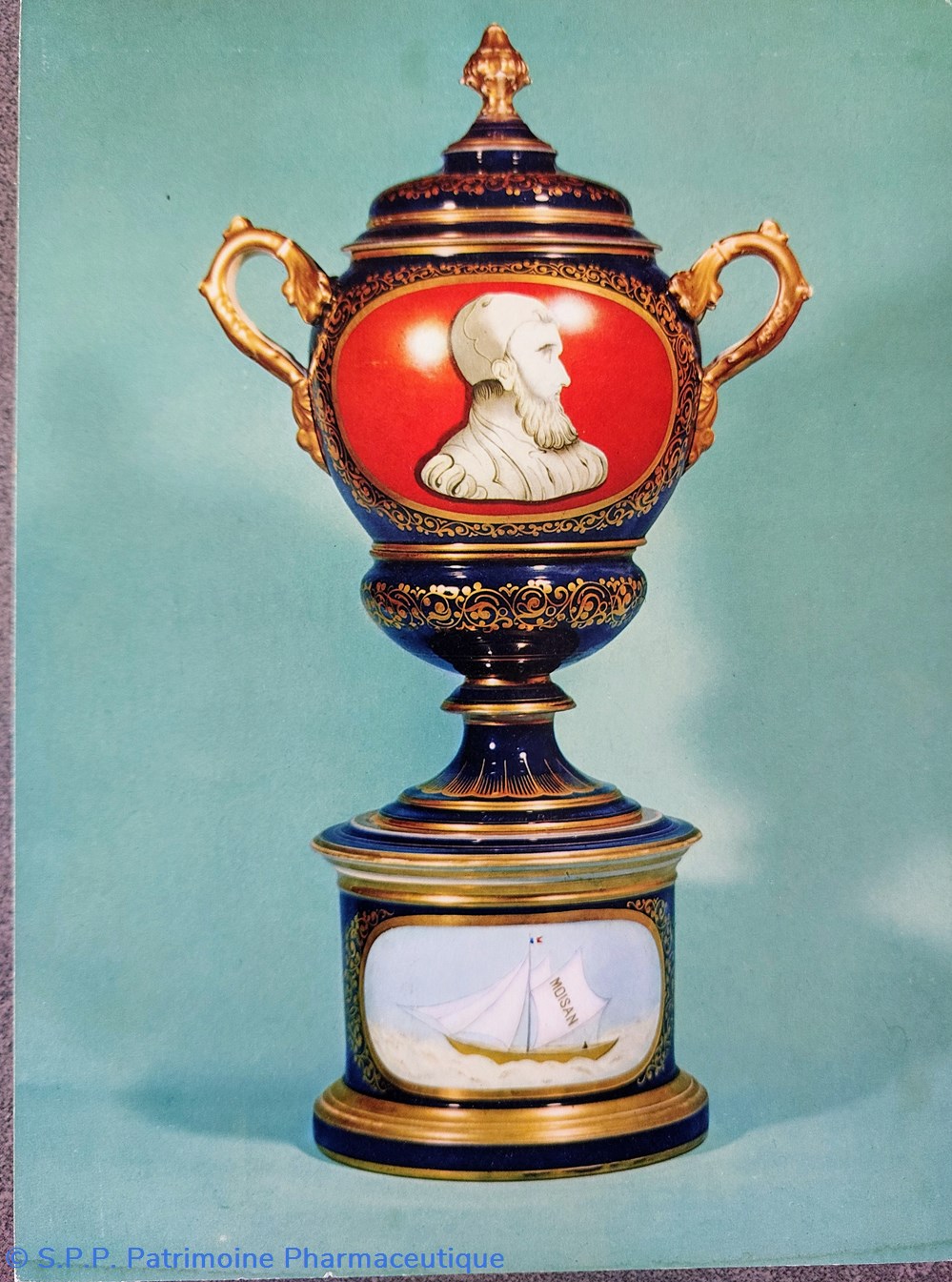 objets publicitaires roussel n 30 pot de pharmacie