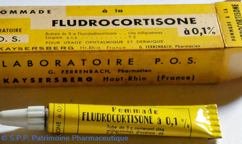 Pommade à la FLUDROCORTISONE 0.1 % science pharmacie pommade a la fludrocortisone 0 1