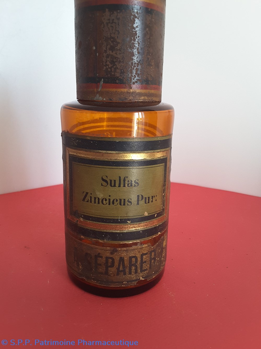 science pharmacie sulfas zincicus pur