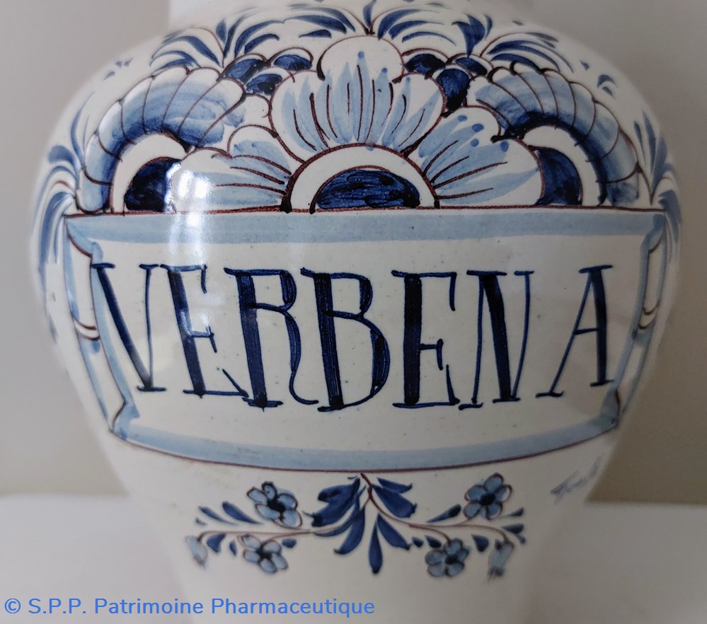 Pot de monstre " VERBEN A" Apotic'art 2 science pharmacie pot de monstre verben a apotic art