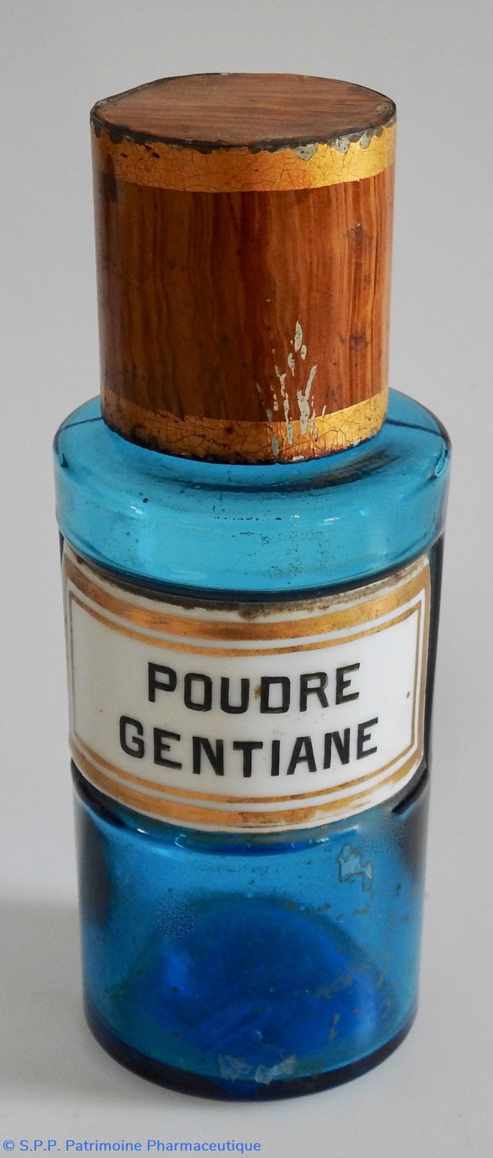 POUDRE GENTIANE flacon P.M. science pharmacie poudre gentiane flacon p m