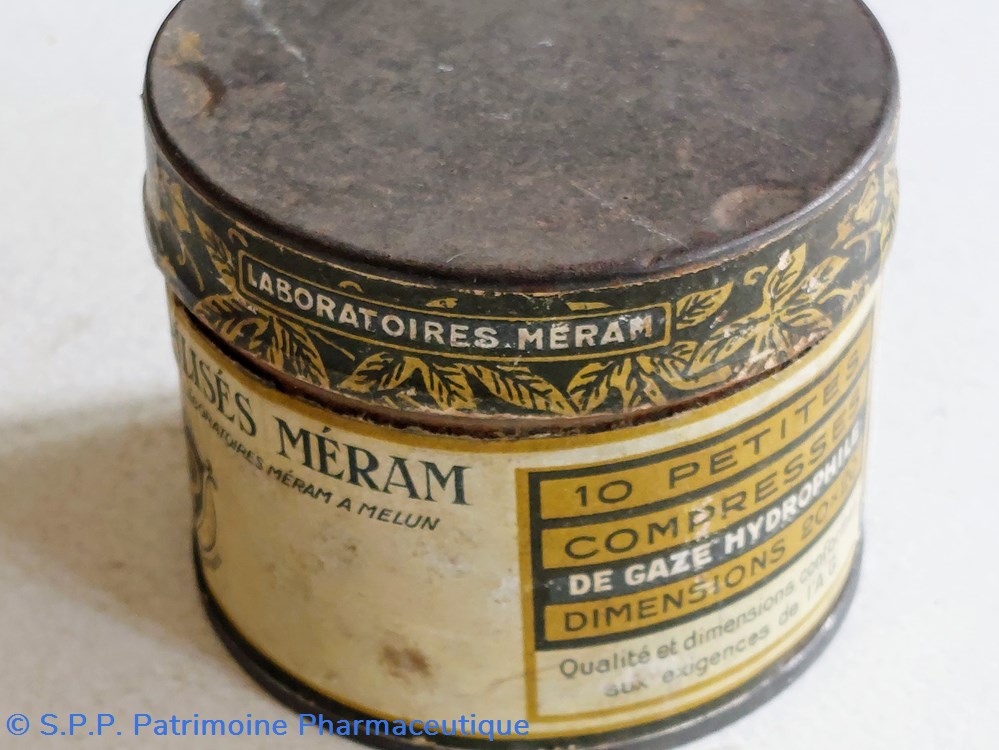 science pharmacie pansements sterilises meram 10 compresses