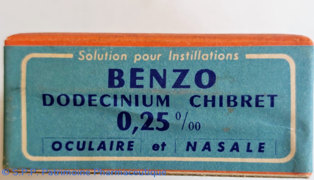 science pharmacie benzo dodecinium chibret 0 25