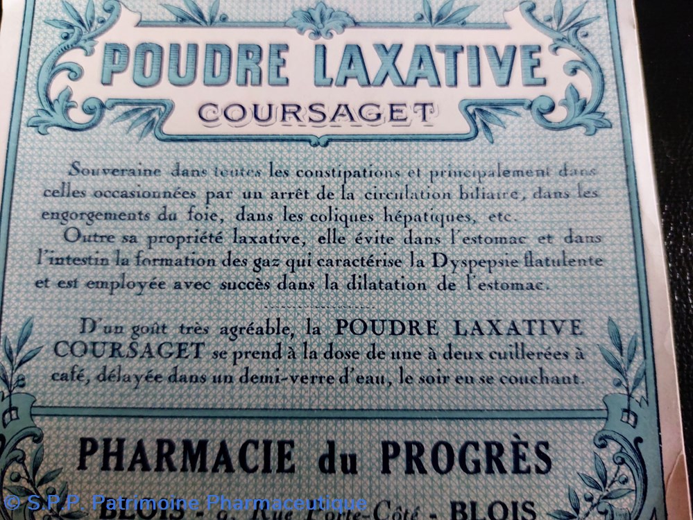 Phie du Progrès Blois / Étiquettes Élixir et laxatif 3 documents anciens phie du progres blois etiquettes elixir et laxatif