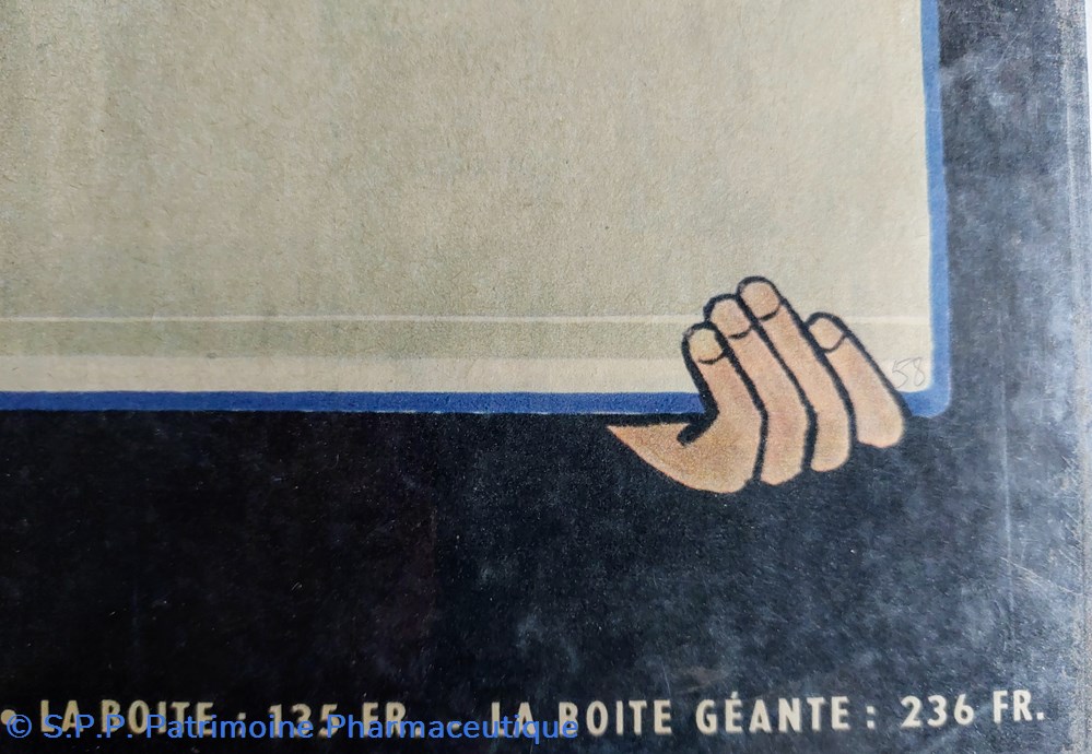 objets publicitaires solutricine pastilles affiche 40 30 cm