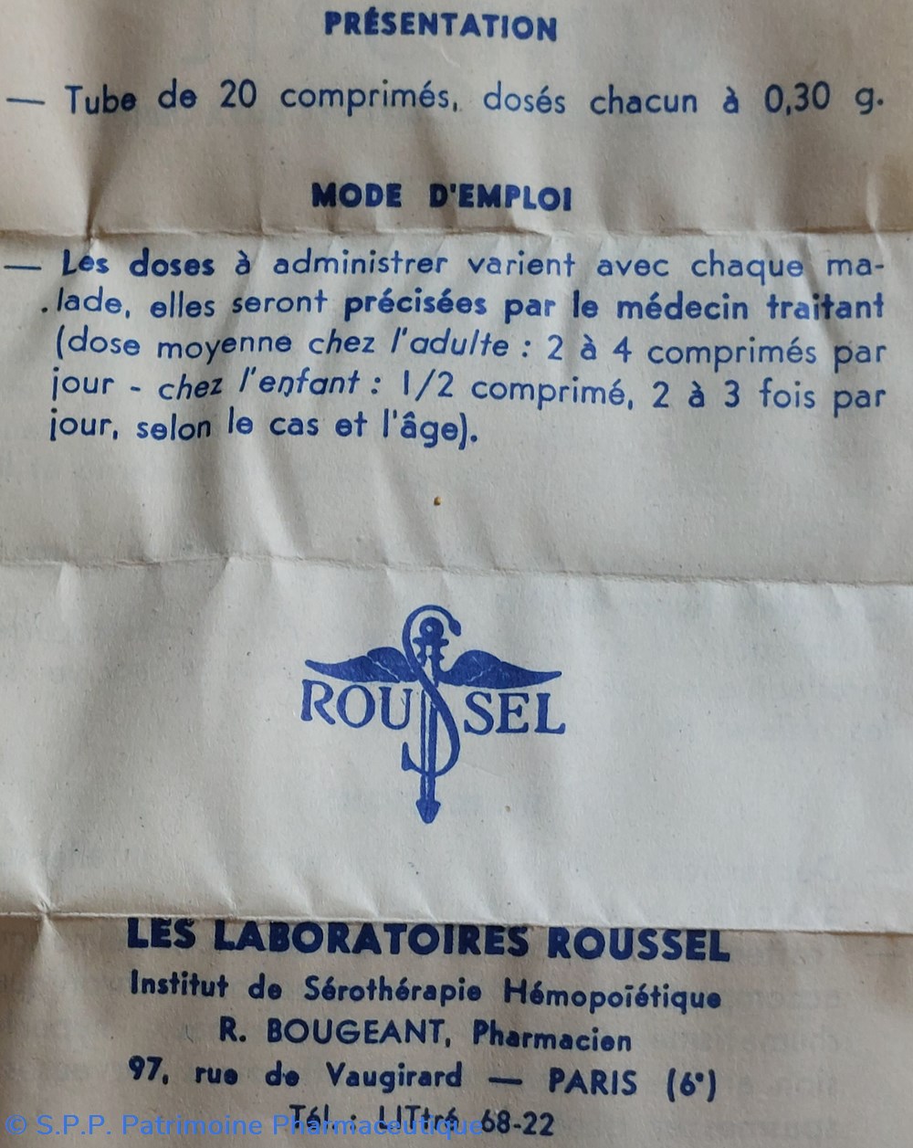 SINFORIL 20 COMPRIMÉS LAB ROUSSEL 7 science pharmacie sinforil 20 comprimes lab roussel