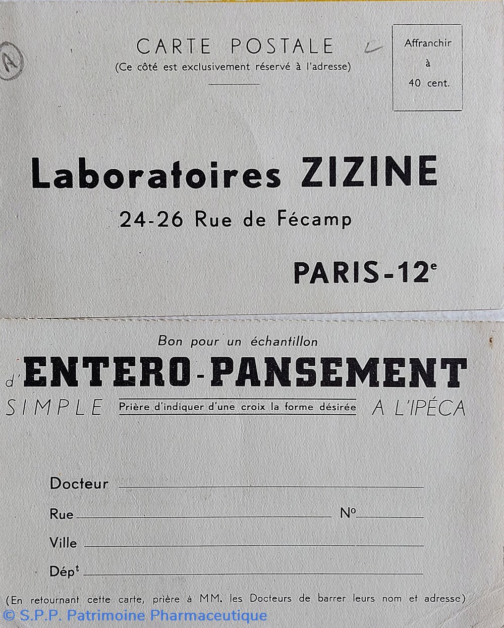 informatique entero pansement labo zizine