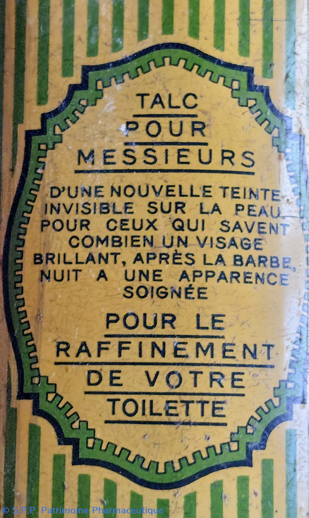 science pharmacie talc palmolive pour messieurs