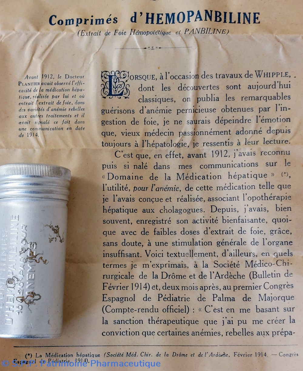 HEMOPANBILINE Comprimés 5 science pharmacie hemopanbiline comprimes