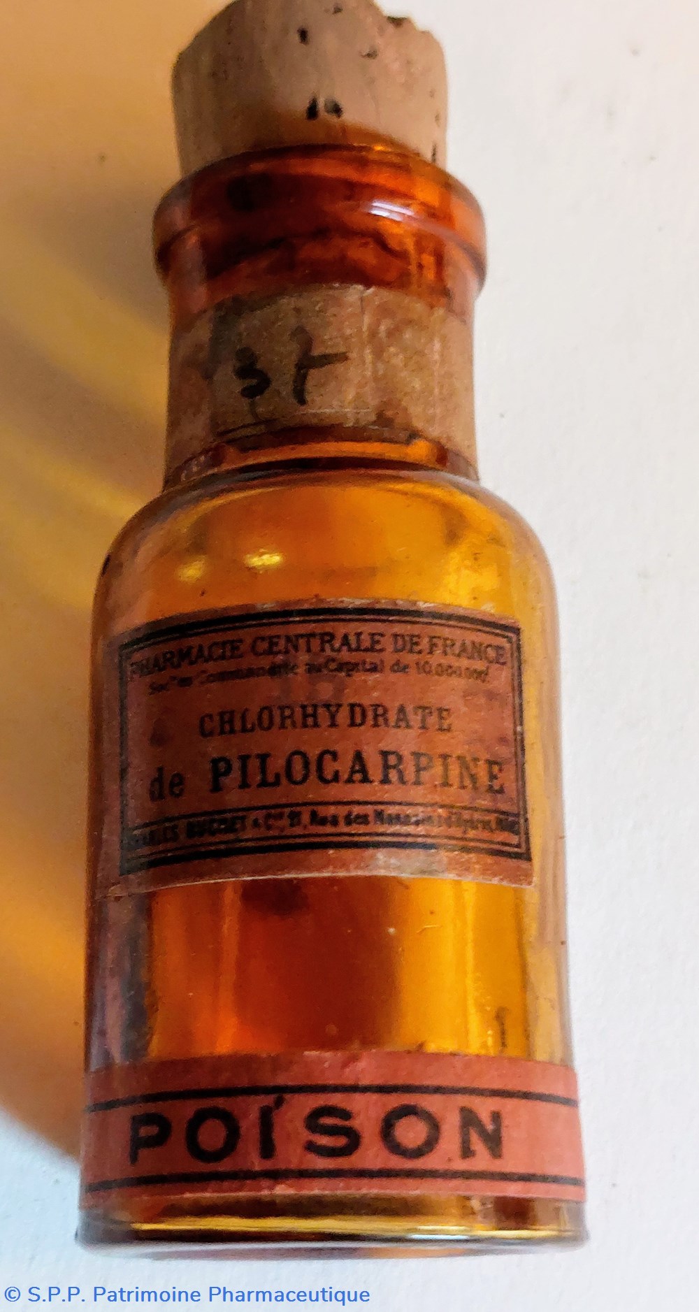 science pharmacie flacon 7 5 cm chlorhydrate de pilocarpine