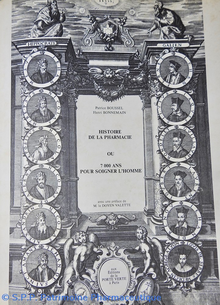 science histoire de la pharmacie par patrice boussel et henri bonnemain 1978