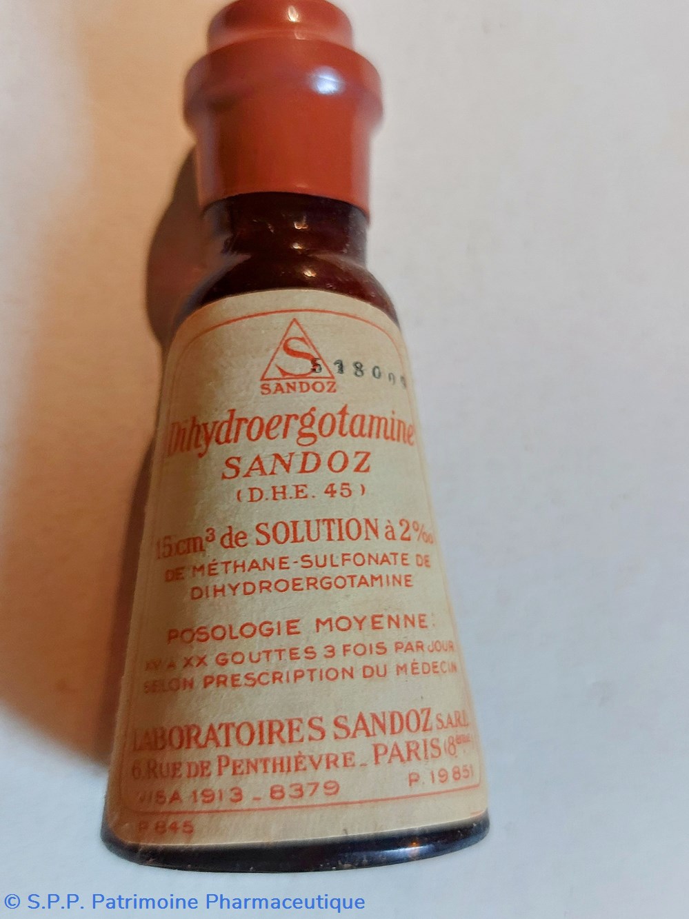 science pharmacie dihydroergotamine sandoz gouttes