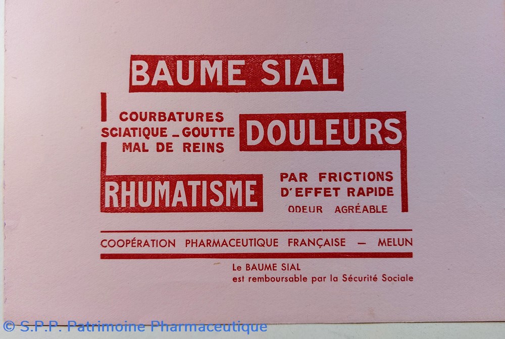 science pharmacie baume sial coop pharmaceutique francaise