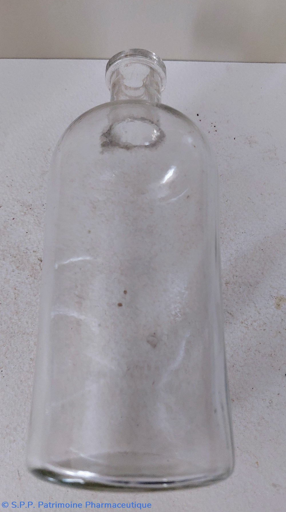 science pharmacie bouteille en verre blanc 18 cm