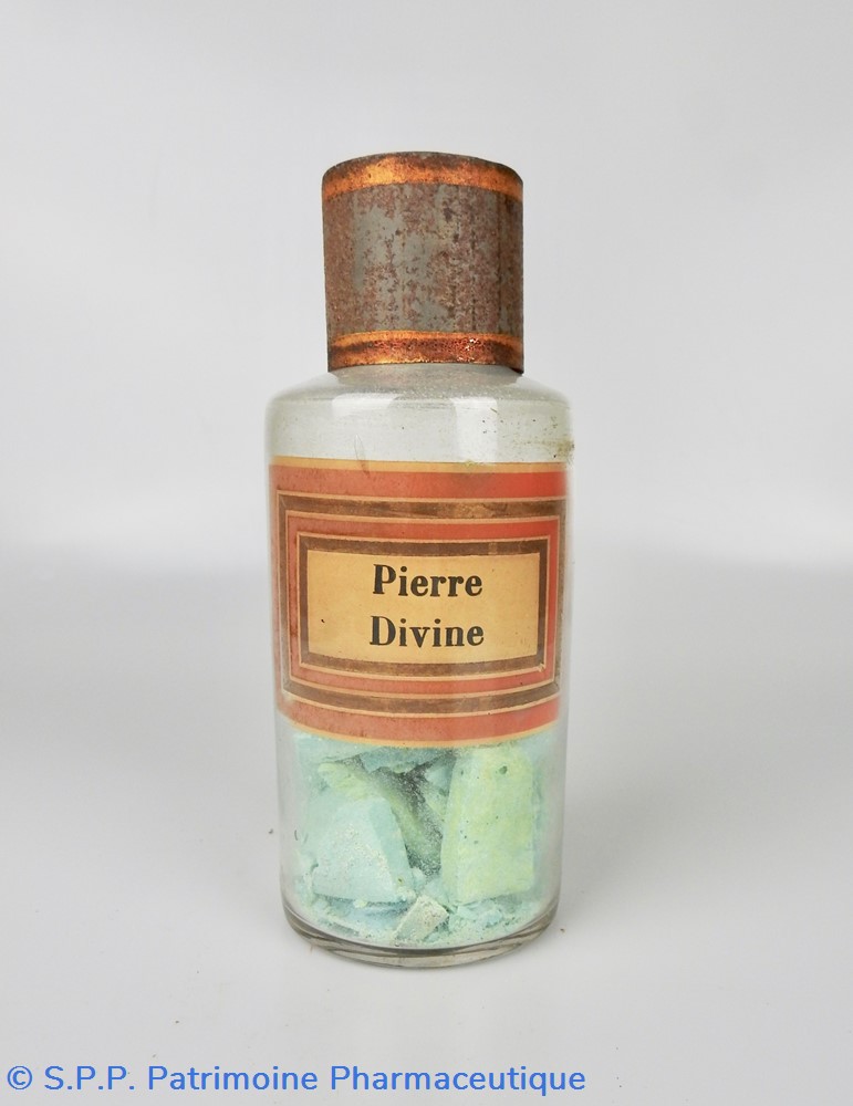 Flacon en verre petit modèle Pharmacie RAVASSE science flacon en verre petit modele pharmacie ravasse