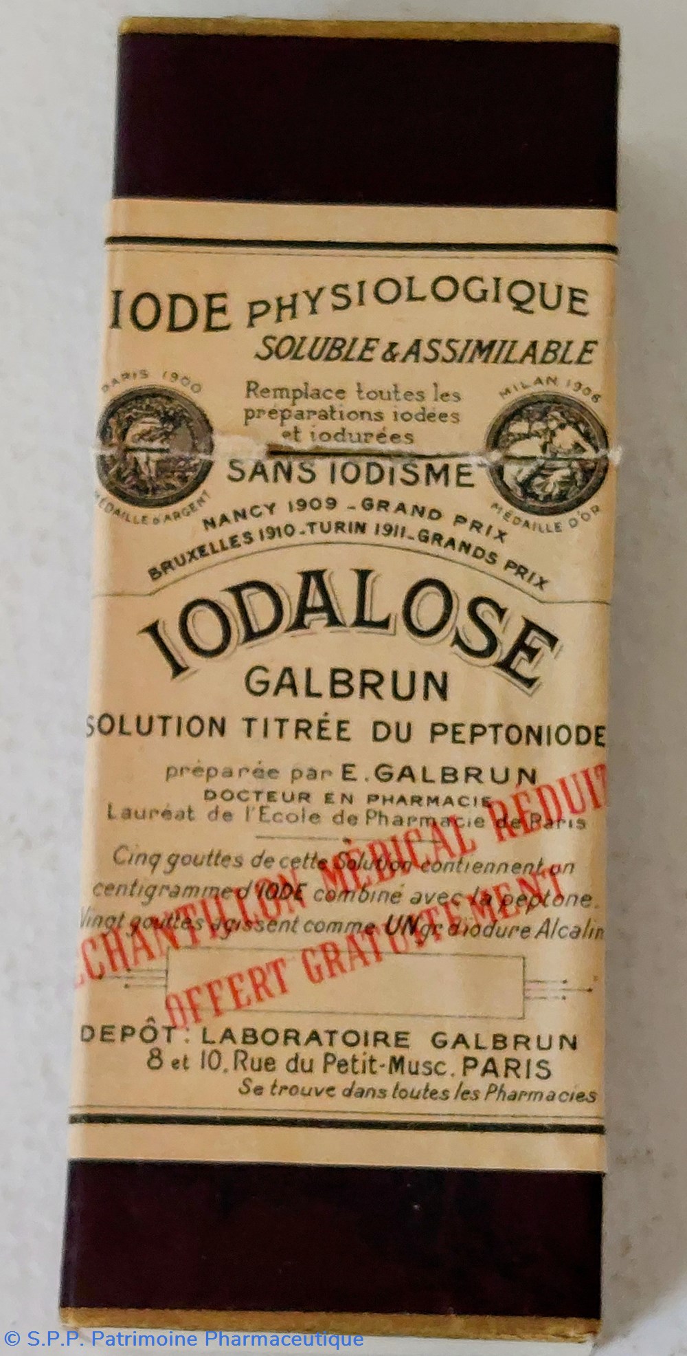 IODALOSE GALBRUN /Gouttes iode+ Peptone 2 science pharmacie iodalose galbrun gouttes iode peptone