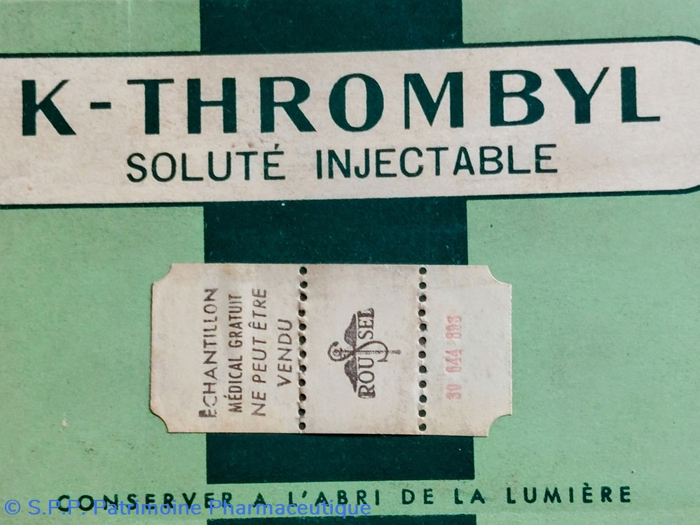 science pharmacie k thrombyl 6 ampoules solute injectable