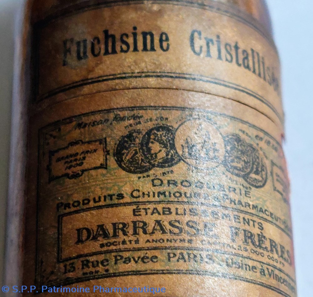 Fushsine Cristallisée / DARRASSE 7 science pharmacie fushsine cristallisee darrasse