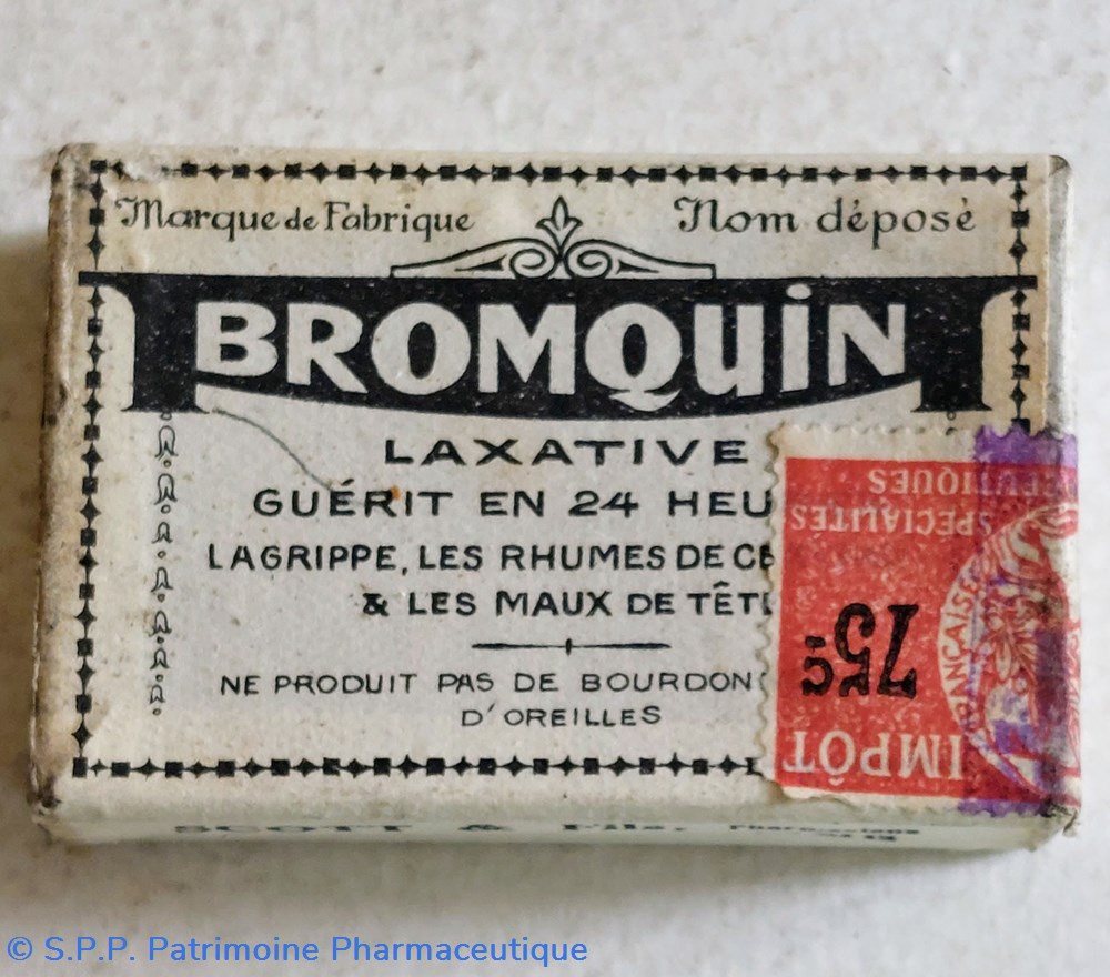 BROMOQUIN laxative SCOTT et Fils science pharmacie bromoquin laxative scott et fils