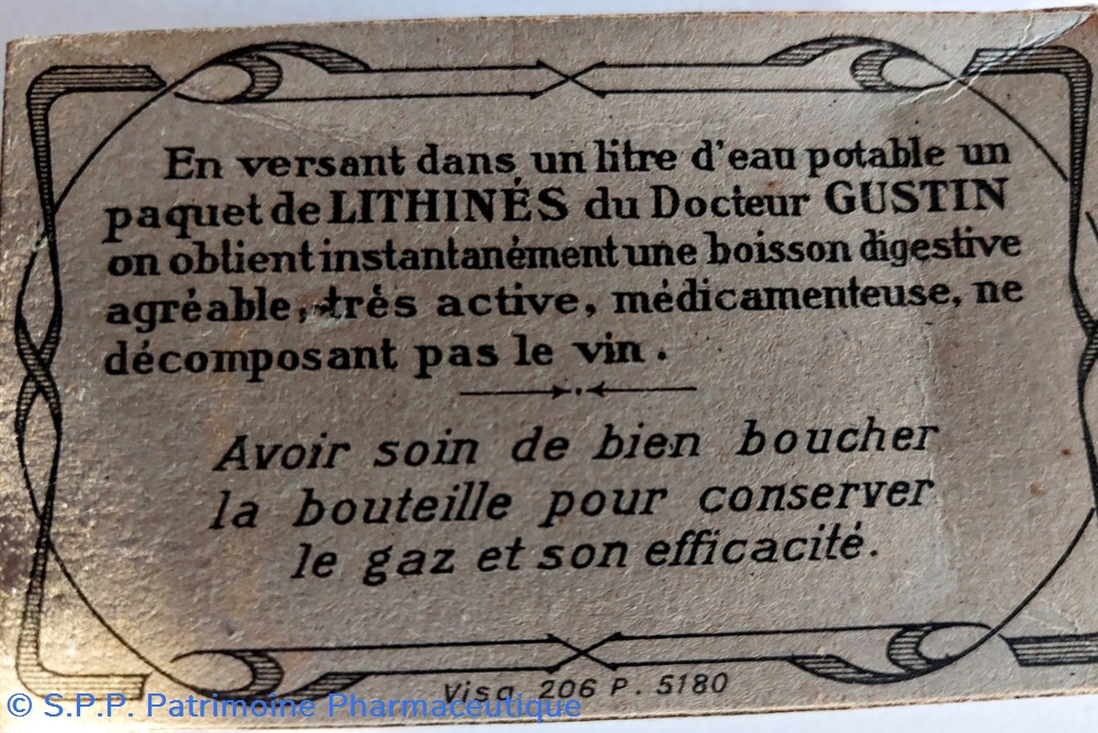 LITHINÉS du Docteur GUSTIN 4 science lithines du docteur gustin