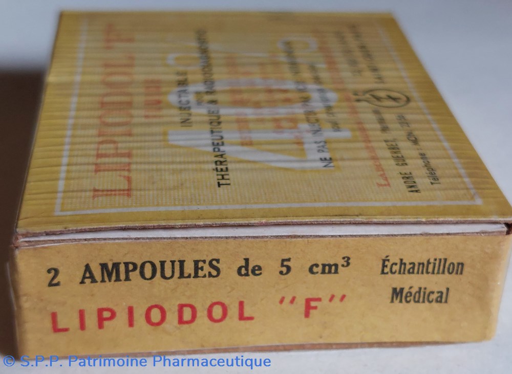 LIPIODOL "F" Fluide 2 ampoules de 5 cm3 5 science pharmacie lipiodol f fluide 2 ampoules de 5 cm3