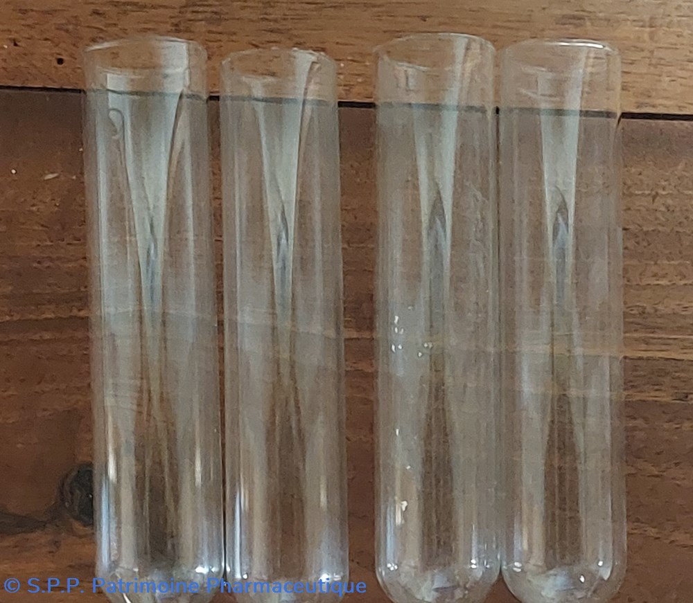 Tubes à essais 12.5 cm * 3 science pharmacie tubes a essais 12 5 cm 3