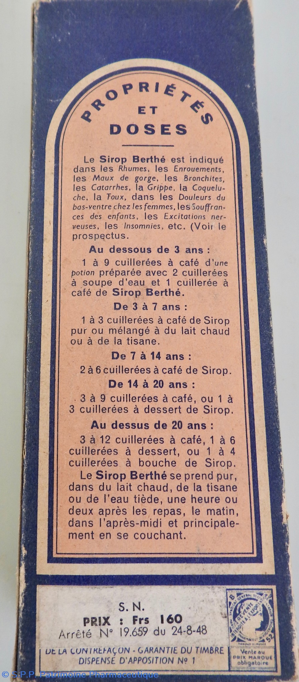 Sirop de BERTHÉ à la codéïne 3 science pharmacie sirop de berthe a la codeine