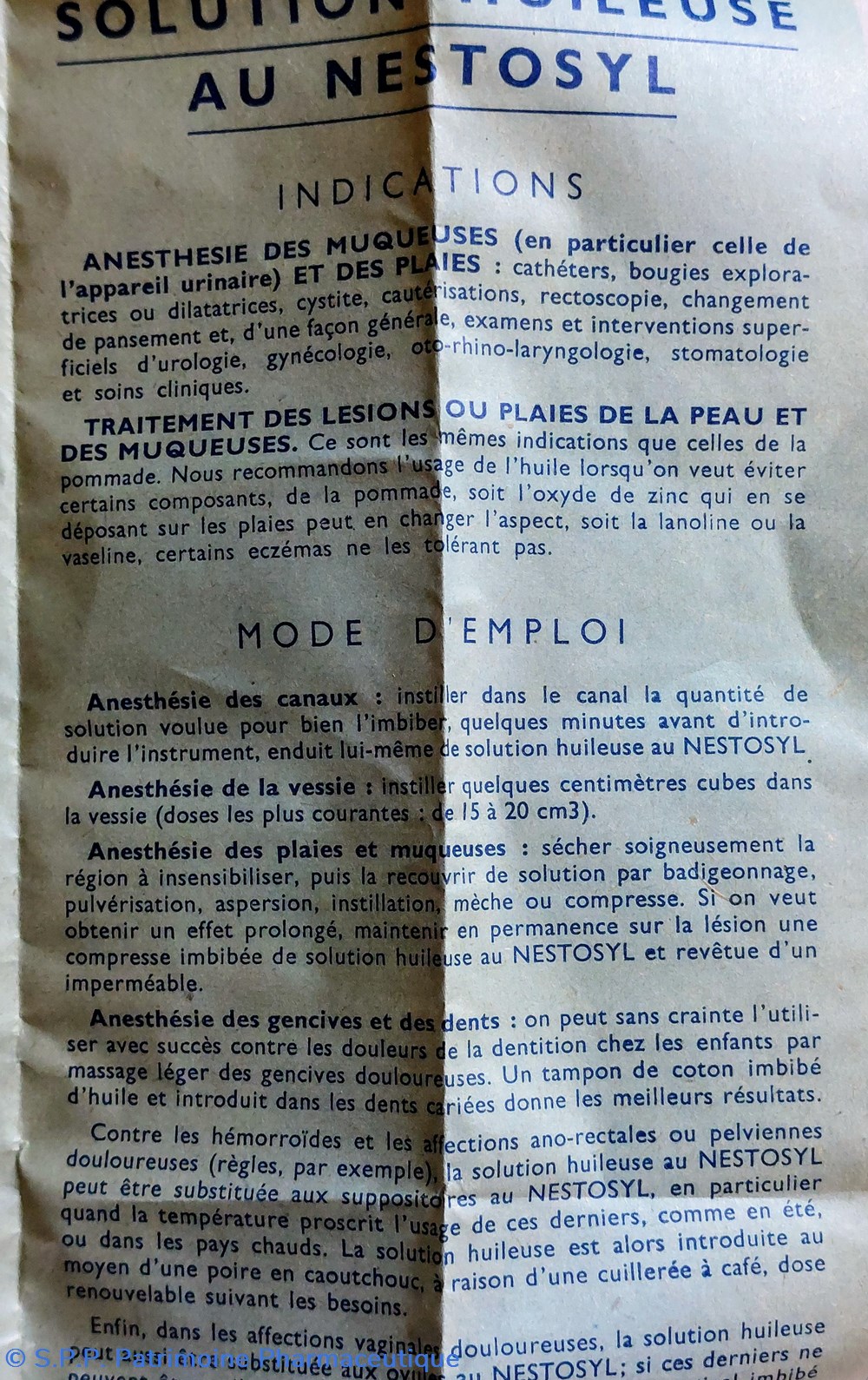 NESTOSYL Solution huileuse anesthésique 6 science pharmacie nestosyl solution huileuse anesthesique