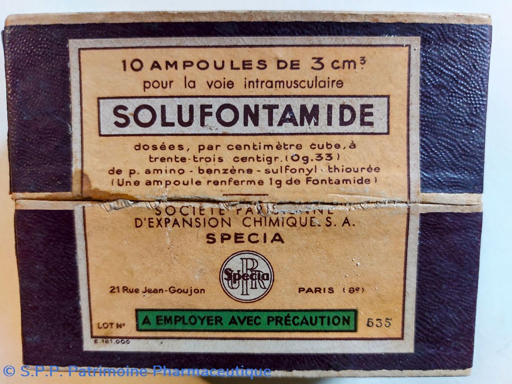 SOLUFONTAMIDE 10 ampoules 3 cm3 2 science pharmacie solufontamide 10 ampoules 3 cm3