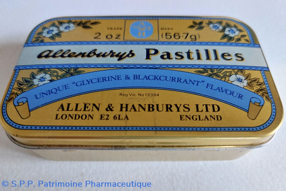 science allenburys pastilles anglaises