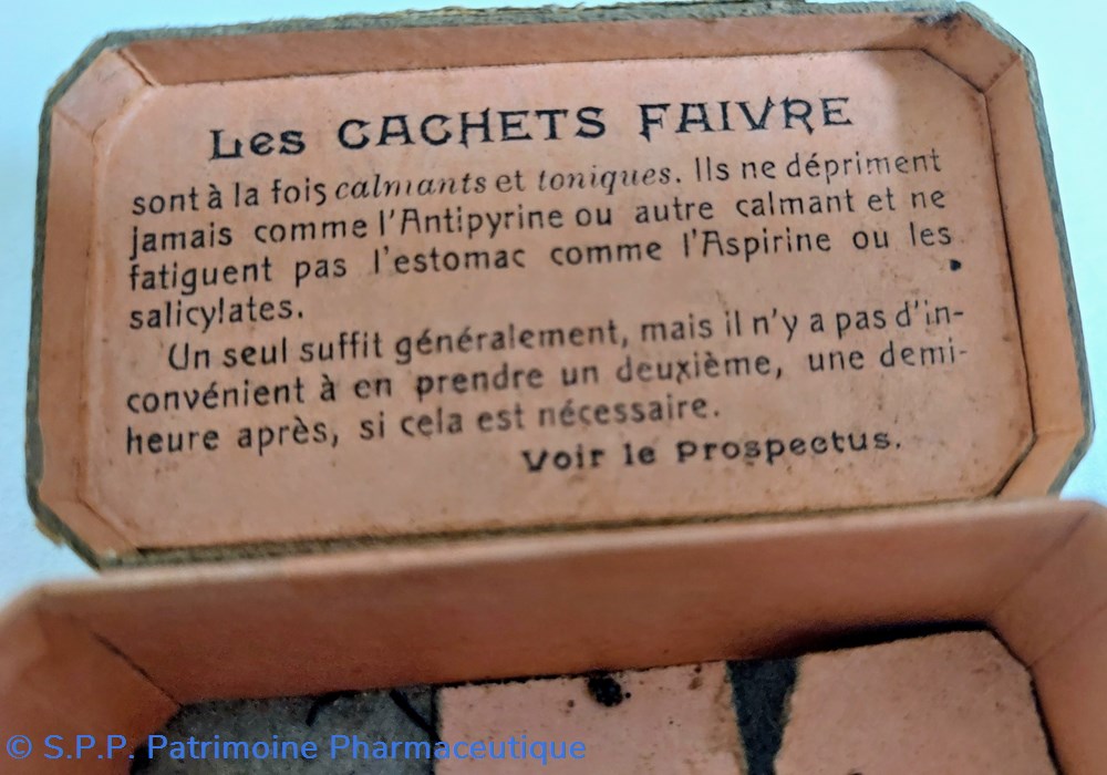 CACHETS du Dr FAIVRE ā l' Oxyquinothéine 2 science cachets du dr faivre a oxyquinotheine