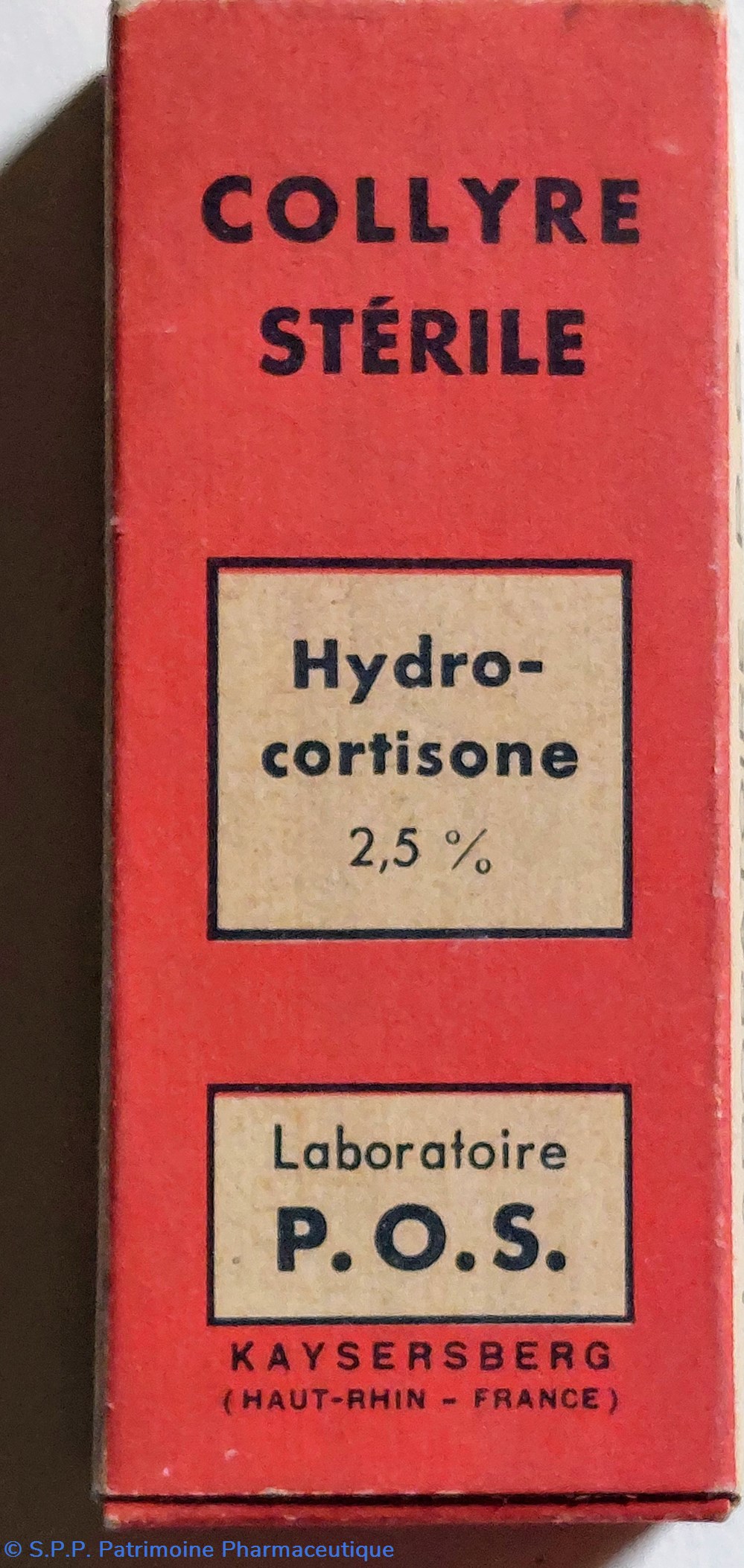 COLLYRE Hydro- Cortisone 2.5 %-- POS 2 science pharmacie collyre hydro cortisone 2 5 pos