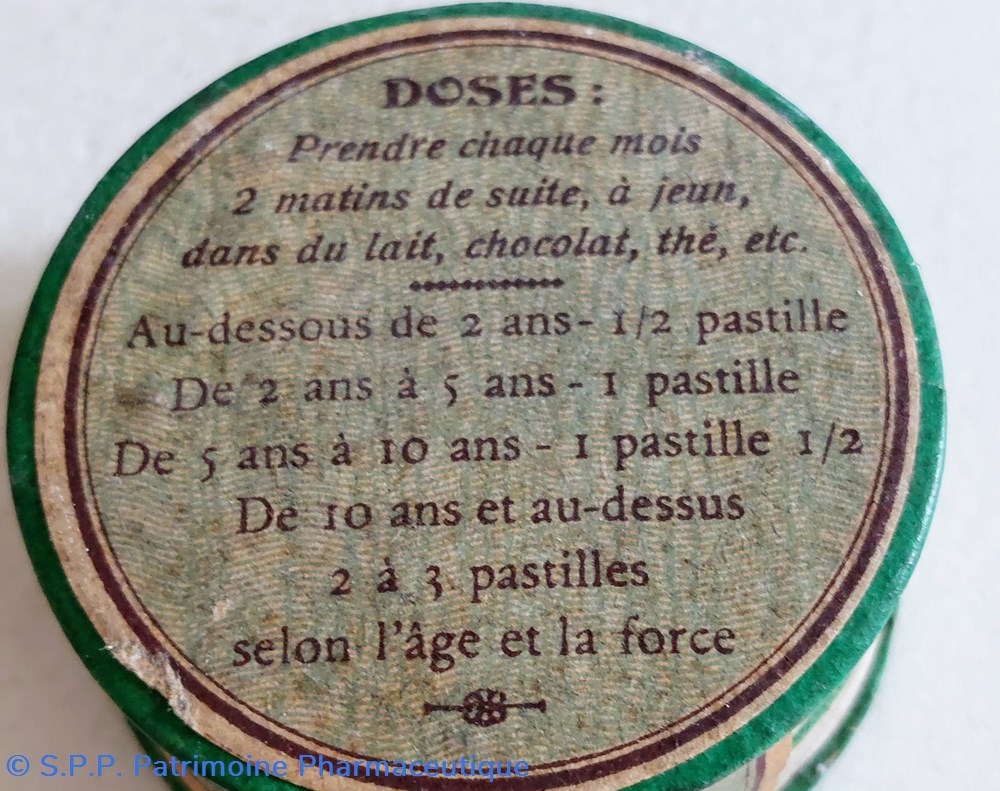 DRAGÉES RAME VERMIFUGES J. B. Moinard 4 science pharmacie dragees rame vermifuges j b moinard