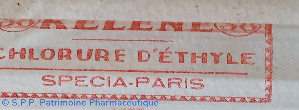 Chlorure d'ethyle - Tube courbe 30 g 'KÉLÈNE 8 science pharmacie chlorure ethyle tube courbe 30 g kelene