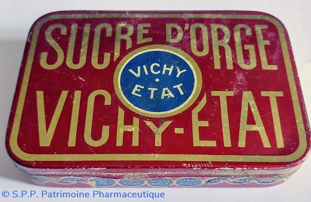 SUCRE D'ORGE VICHY - ETAT ( bâtons) science sucre orge vichy etat batons