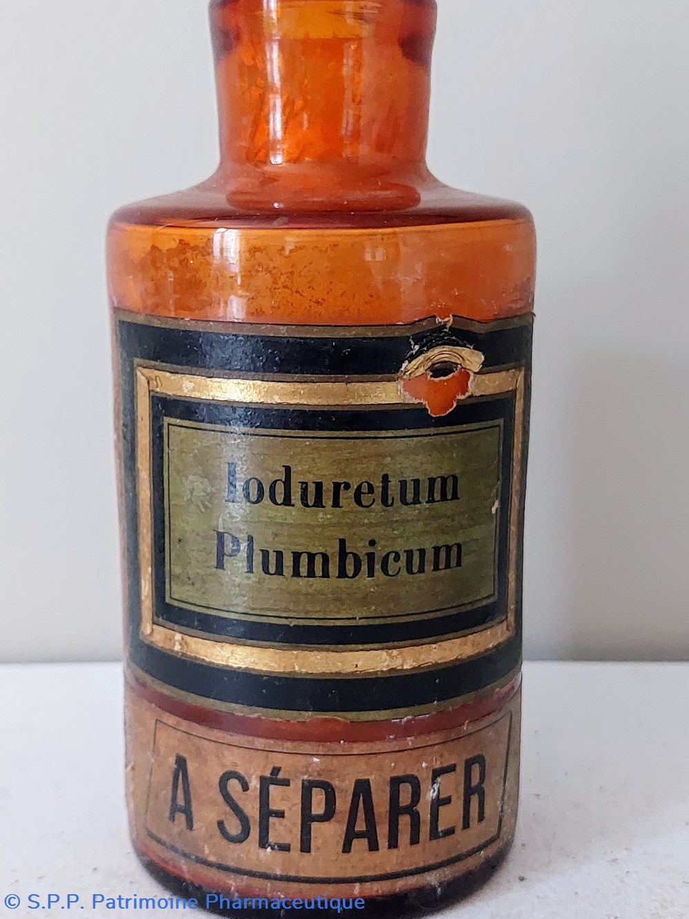 Étiquette Verte pour - Ioduretum Plumbicum science pharmacie etiquette verte pour ioduretum plumbicum