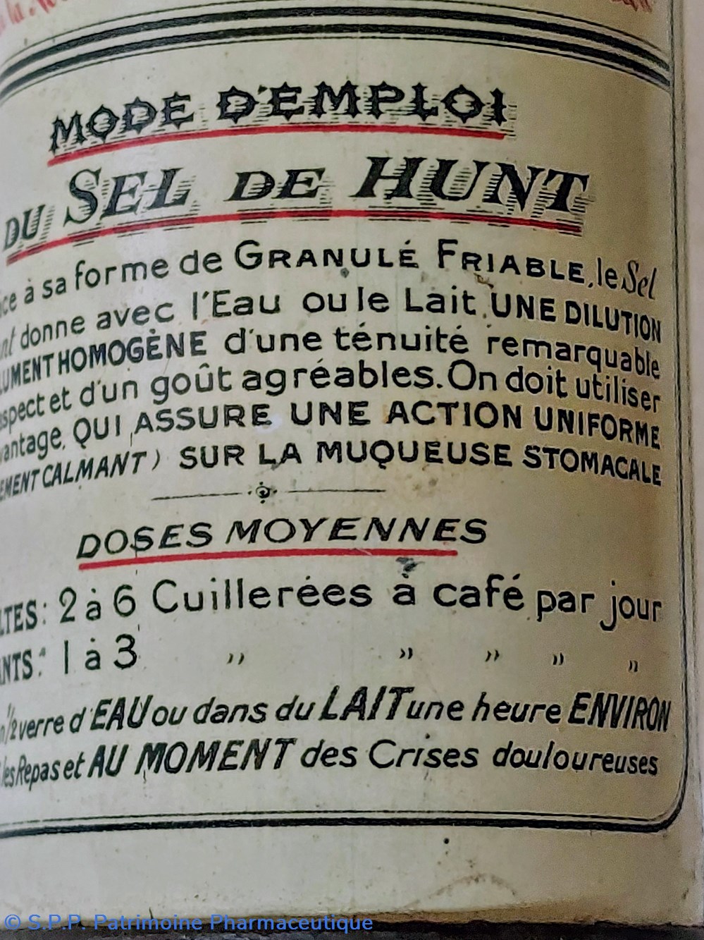 SEl de HUNT Granulés friables 5 science pharmacie sel de hunt granules friables