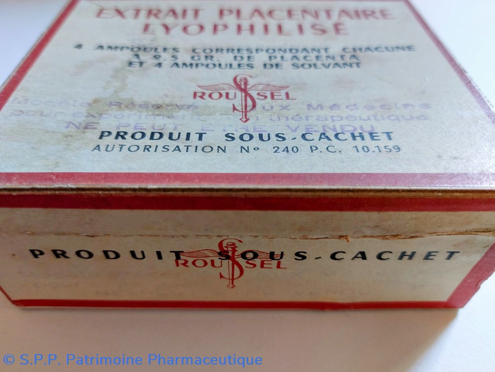science pharmacie extrait placentaire lyophilise 4 ampoules