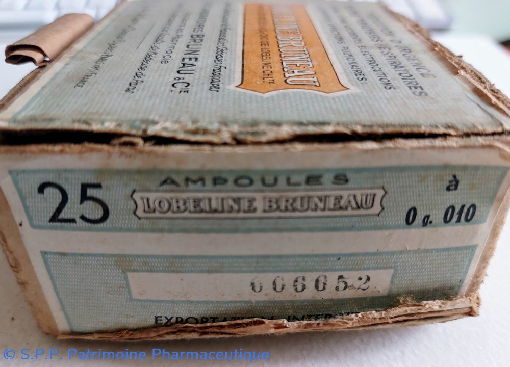 science pharmacie 25 ampoules lobeline bruneau