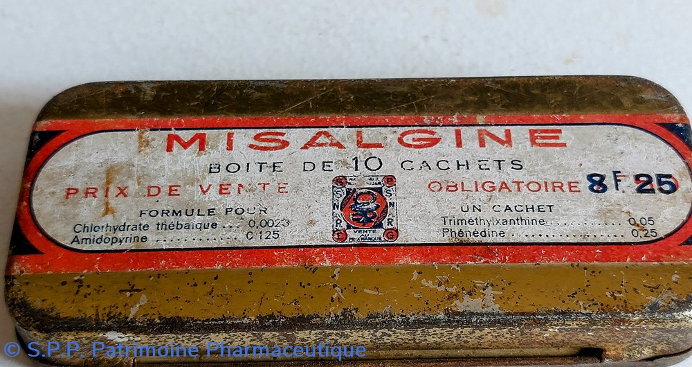 MISALGINE ( Cachets) 2 science misalgine cachets