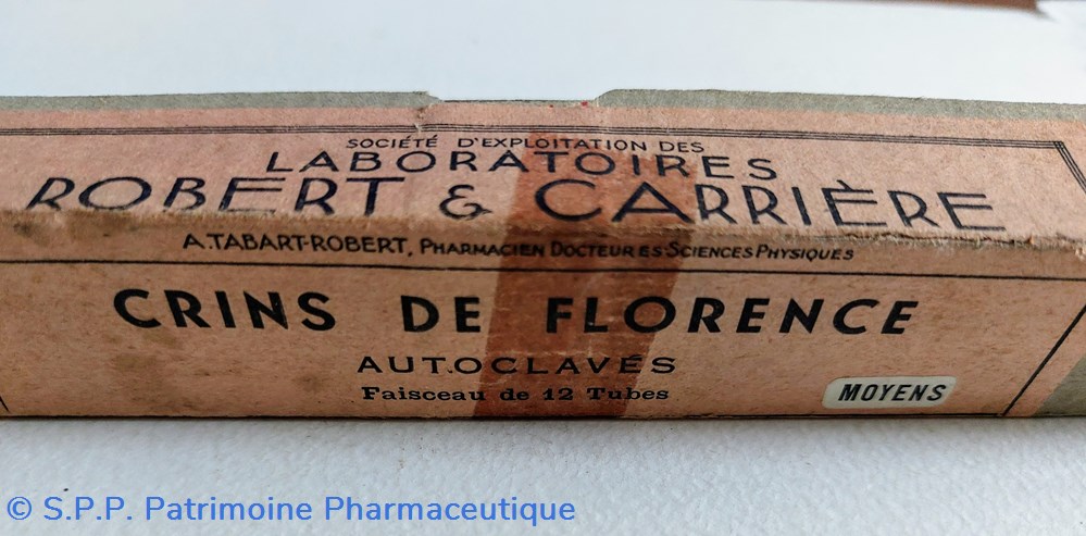 Crins de Florence Autoclavés moyens 4 science pharmacie crins de florence autoclaves moyens