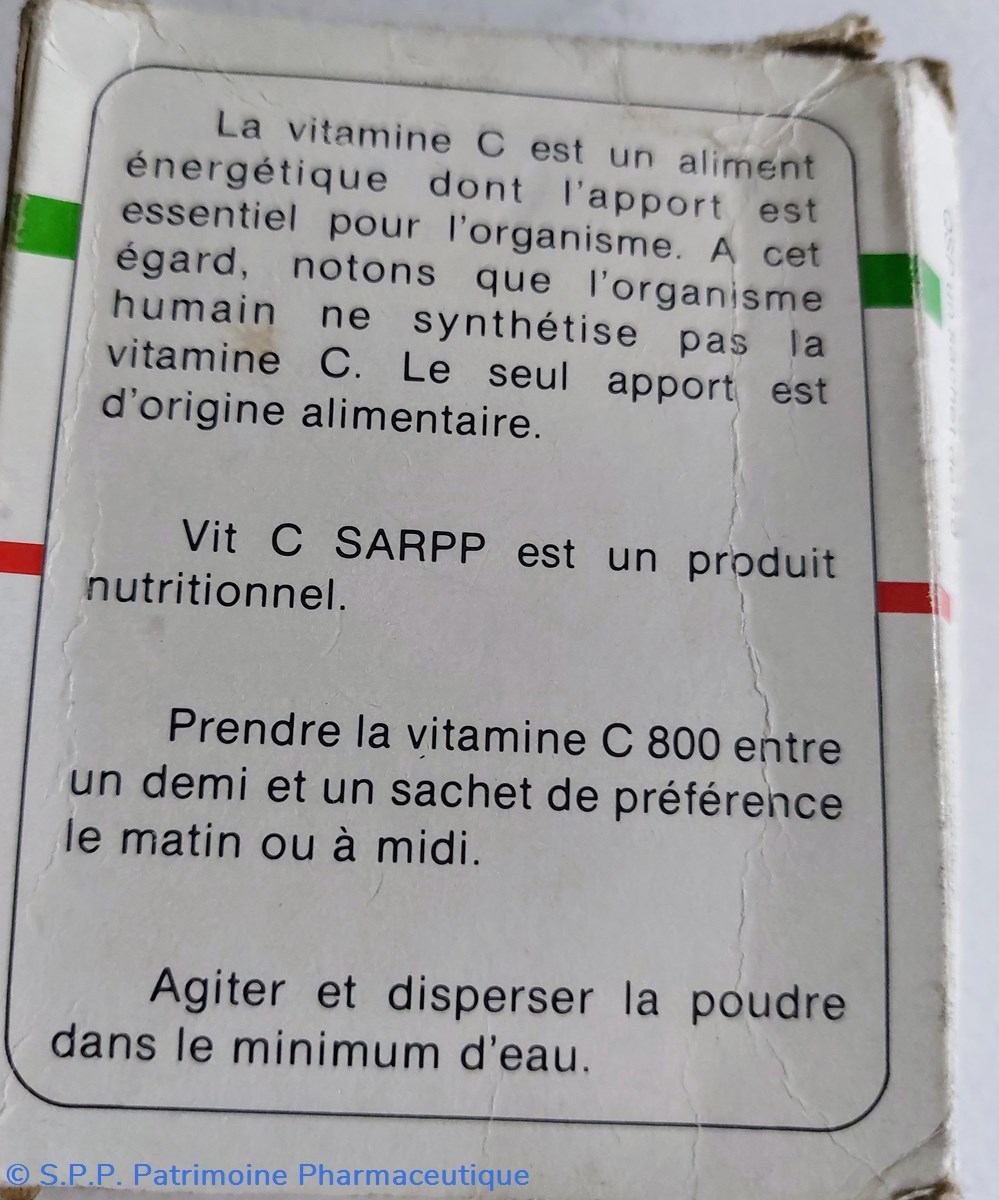 science pharmacie vitamine c 800 sarpp arome orange