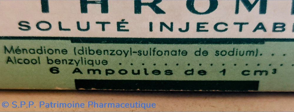 science pharmacie k thrombyl 6 ampoules solute injectable