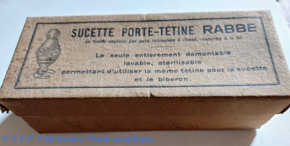 Sucette porte - tétine RABBE 2 science pharmacie sucette porte tetine rabbe