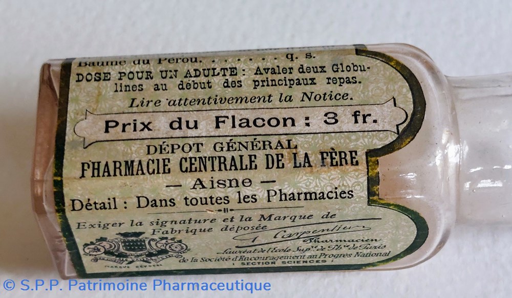 GLOBULINES CARPENTIER 3 science pharmacie globulines carpentier