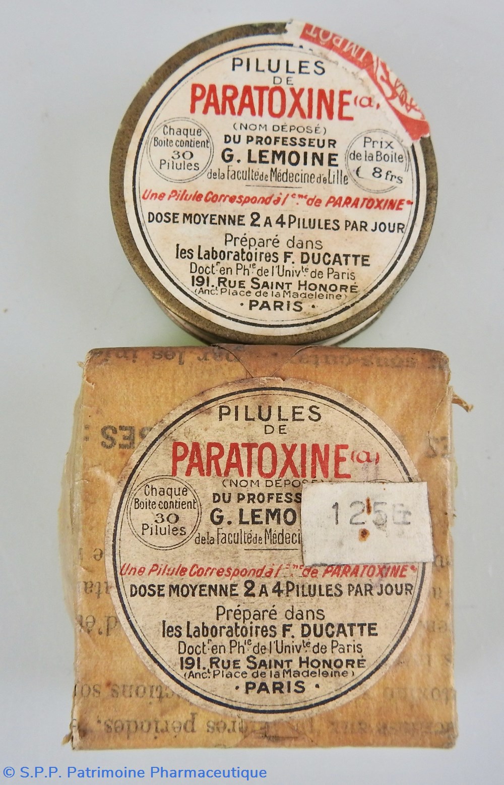 science pharmacie paratoxine pilules